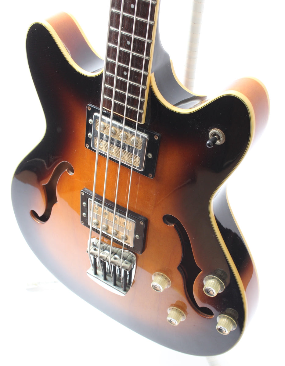 1999 DeArmond by Guild Starfire Bass sunburst – Yeahman's Vintage