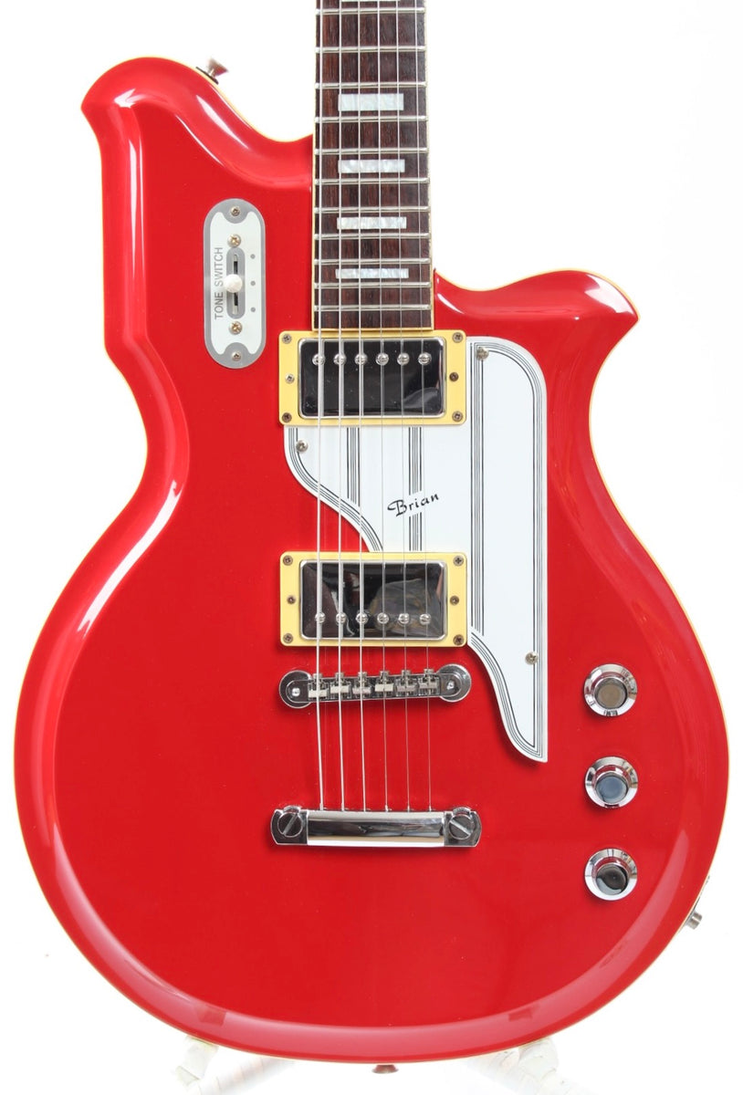 Brian by Bucchus BNG-450ビザールギター 1990s Brian by Bacchus BNG-450 National Map Guitar red – Yeahman's
