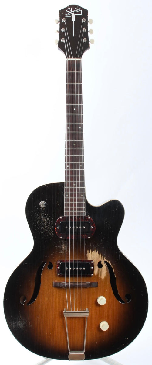 1959 Silvertone H61 sunburst – Yeahman's Vintage & Used Guitars