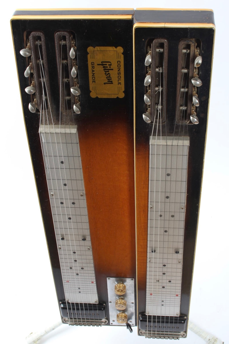1953 Gibson Console Grande Double 8-String Neck Steel burst