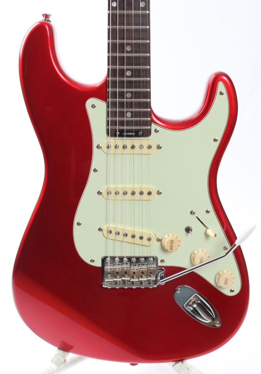 ギター Blade levinson MS-2 1999 Blade Levinson Texas Standard TE-2 candy apple red
