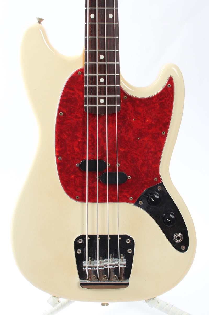 1997 Fender Mustang Bass vintage white – Yeahman's Vintage & Used