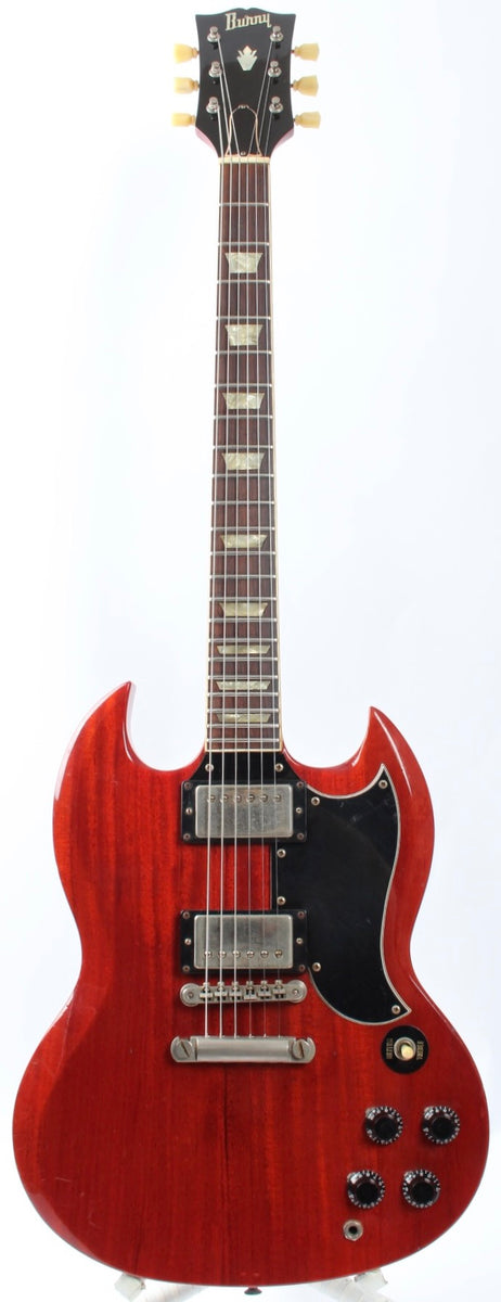 1980s Burny SG Standard 63 Reissue cherry red – Yeahman's Vintage