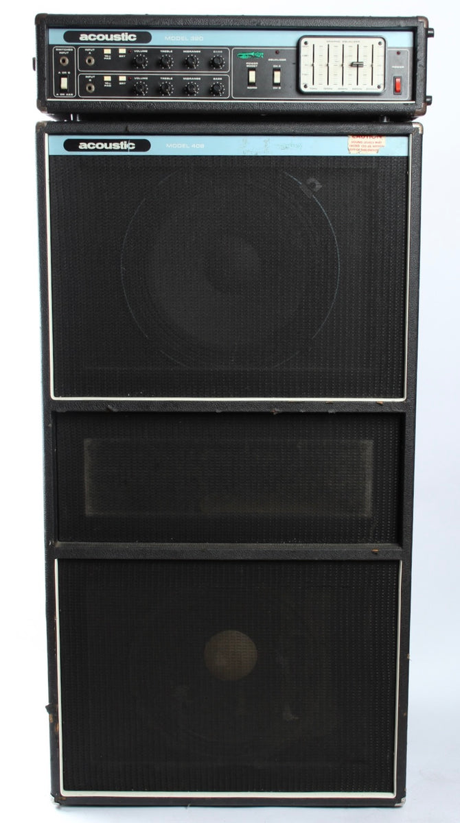 【メンテナンス品】ACOUSTIC MODEL 320 ベースヘッドアンプ メンテナンス品】ACOUSTIC MODEL 320 ベースヘッドアンプ メンテナンス