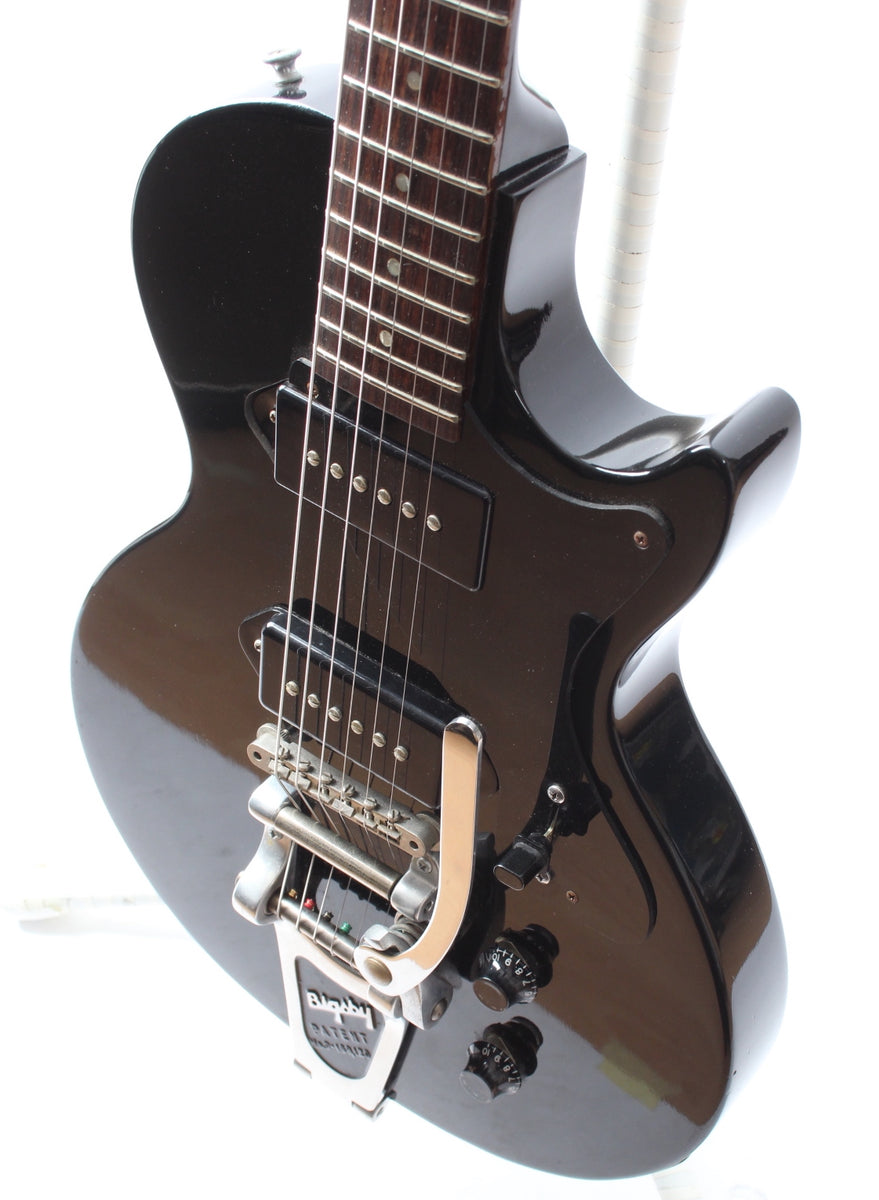 1993 Gibson Les Paul Junior Bigsby ebony – Yeahman's Vintage