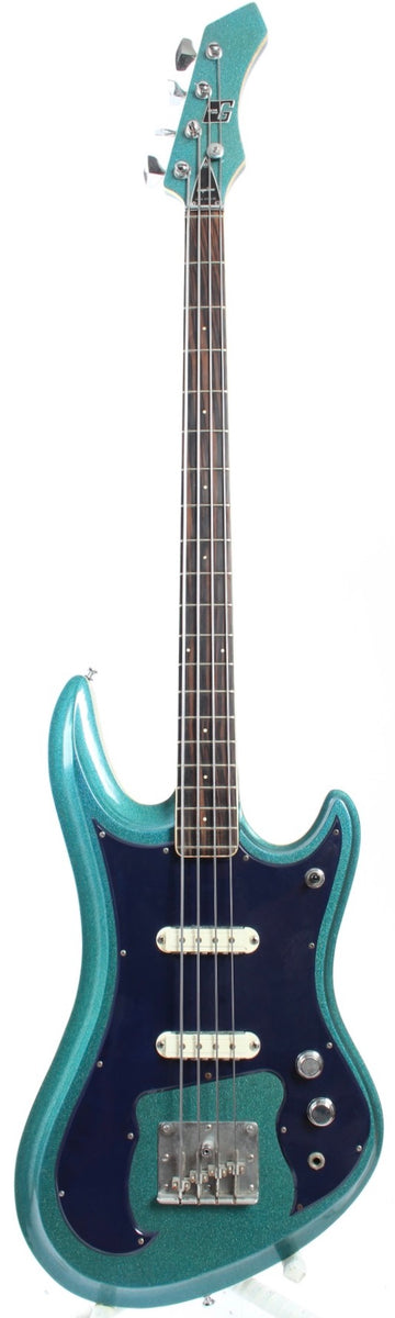 1968 Guyatone EB-9 Sharp 5 Bass metallic blue – Yeahman