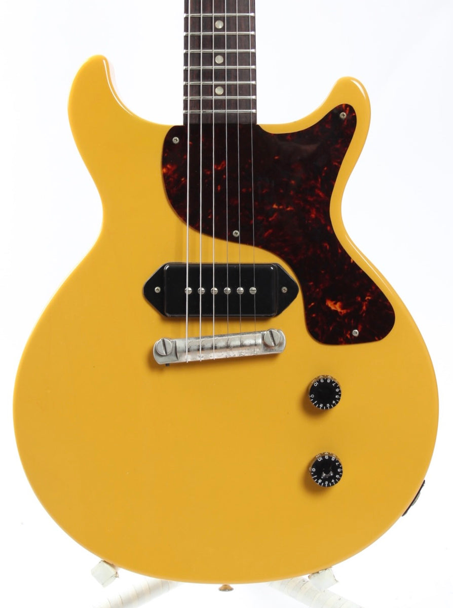 限定 Gibson Les Paul Junior DC TV Yellow Gibson Custom Shop 1958 Les Paul Junior Double Cut Reissue