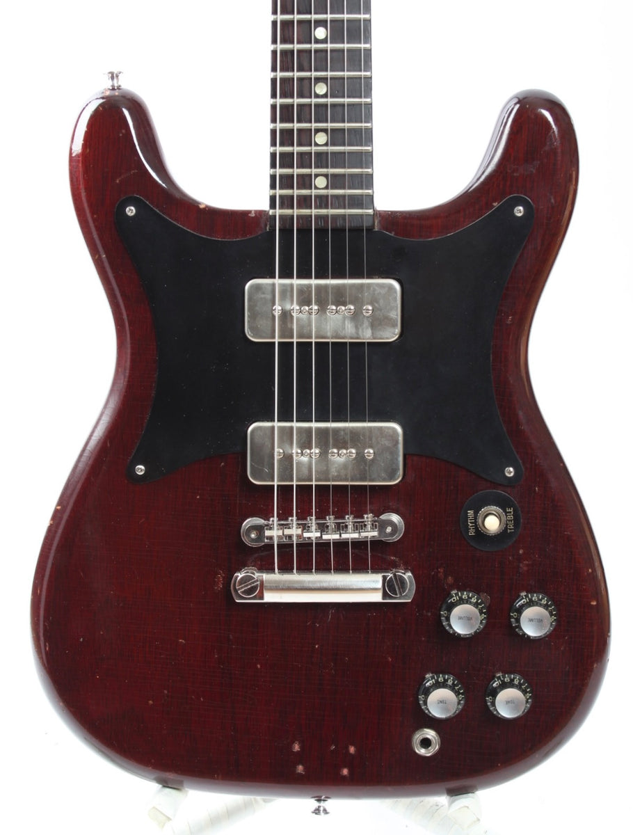 1963 Epiphone Wilshire cherry red – Yeahman's Vintage & Used Guitars