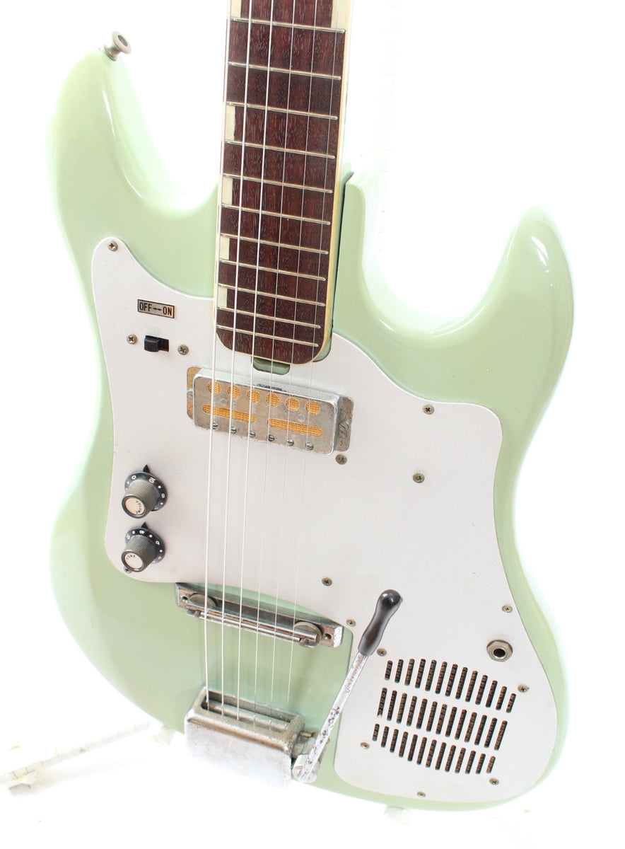1964 Teisco TRG-1L sonic blue – Yeahman's Vintage & Used Guitars