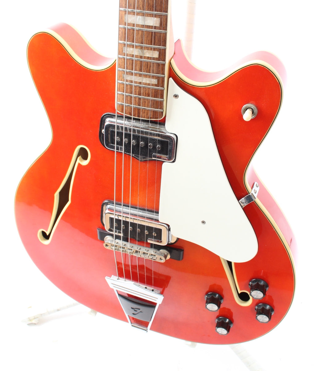 Fender Coronado II レッド　ほぼ新品 Fender Modern Coronado II Semi-Acoustic Limited edition