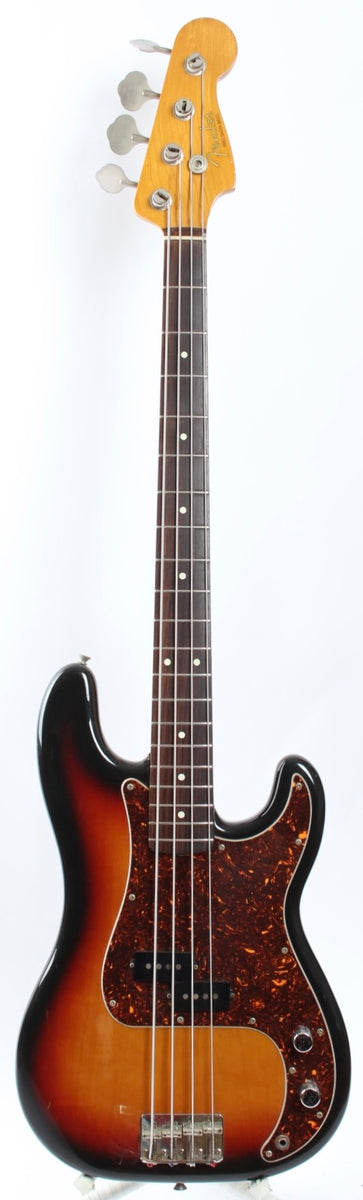 1989 Fender Precision Bass 62 Reissue sunburst – Yeahman's