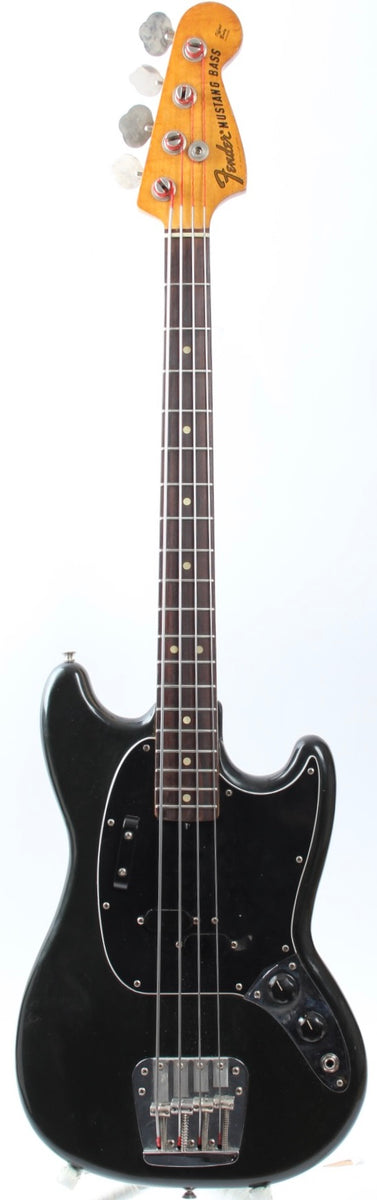 1976 Fender Mustang Bass black – Yeahman's Vintage & Used
