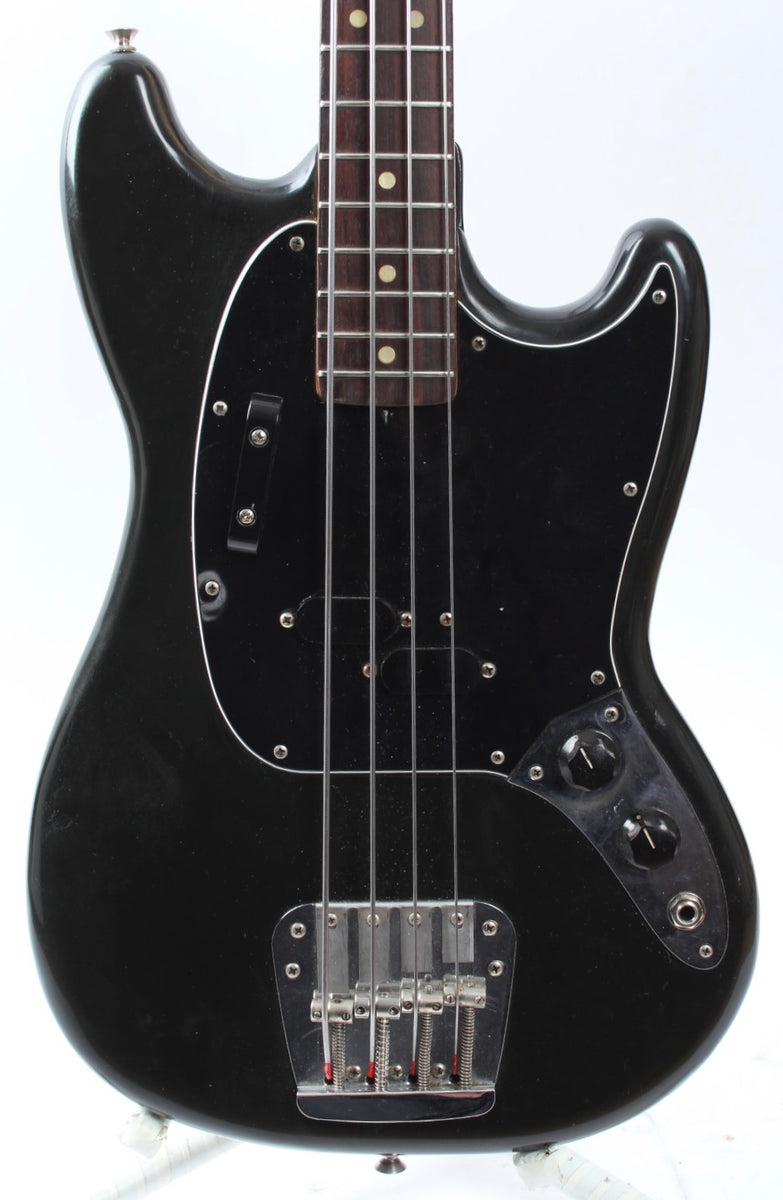 Fender USA Mustang Bass ブラック Fender JMJ Road Worn Mustang Bass - Black | Sweetwater
