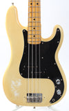 1974 Fender Precision Bass olympic white