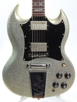 1970 Gibson SG Standard silver sparkle