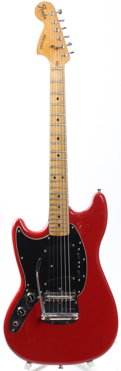 1978 Fender Mustang Lefty morocco red – Yeahman's Vintage & Used