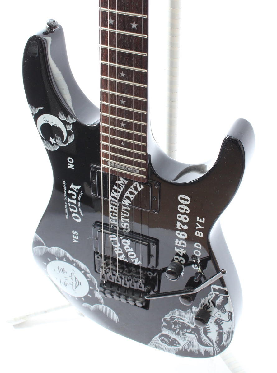 OUIJA blacklブラックメタル 2009 ESP LTD Ouija Kirk Hammett Signature black – Yeahman's