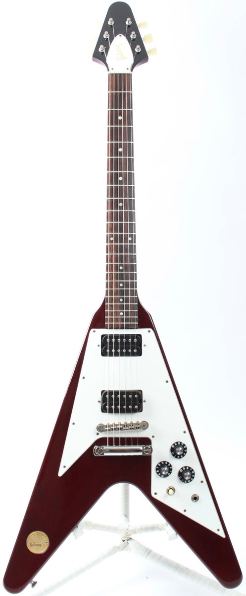 【レア】Gibson Flying V Re-issue 1990年製 1990 Gibson Flying V Medallion Reissue cherry red – Yeahman's