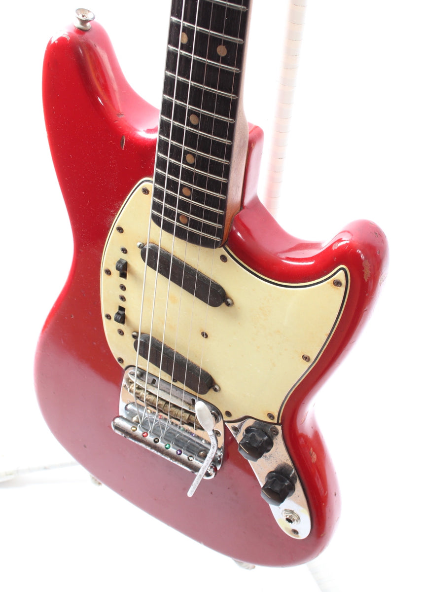 1964 Fender Mustang red – Yeahman's Vintage & Used Guitars