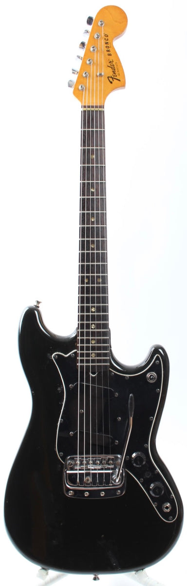 1978 Fender Bronco black – Yeahman's Vintage & Used Guitars