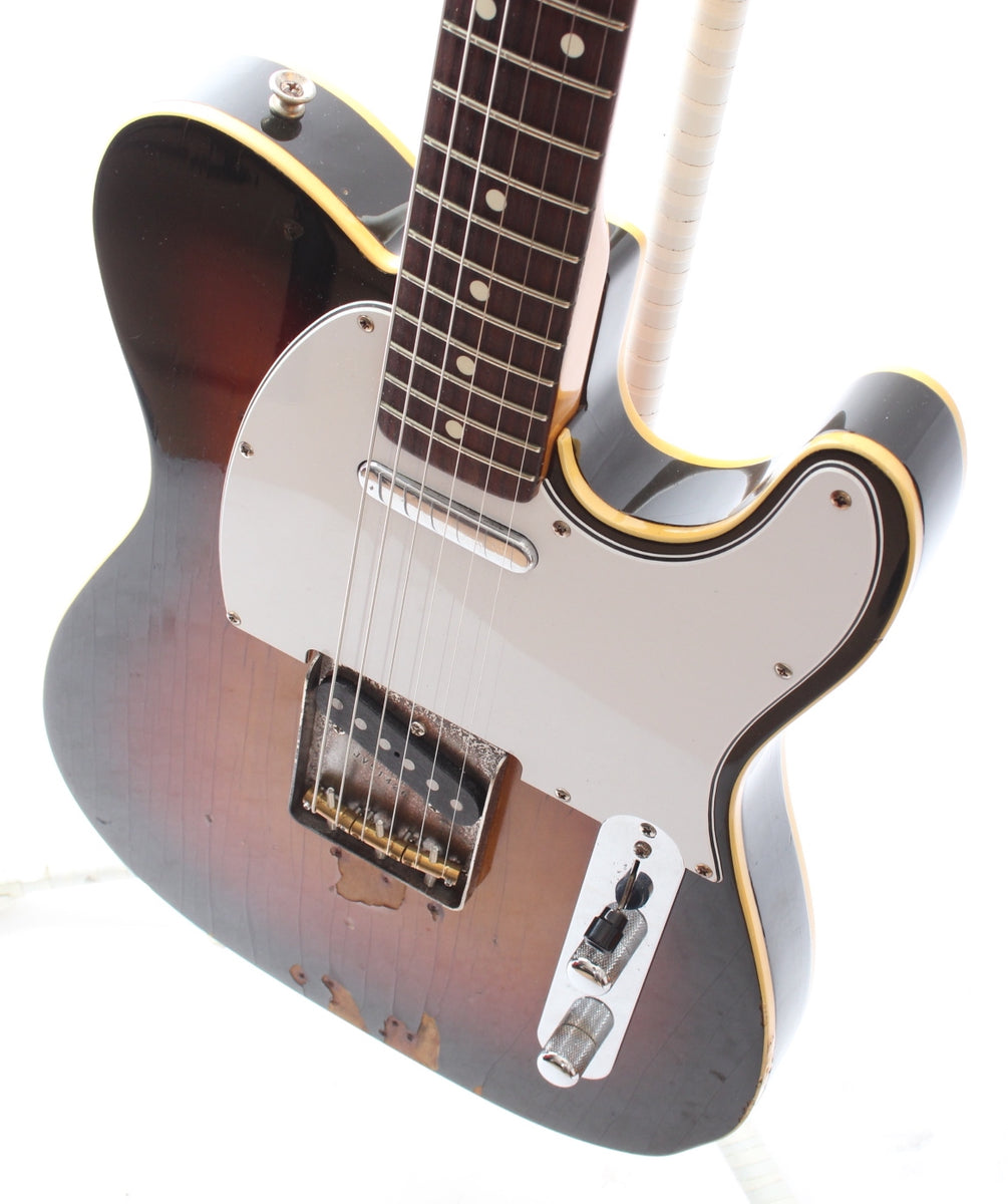 Fender テレキャスター　1983年 1983 Fender Custom Telecaster 62 Reissue sunburst – Yeahman's