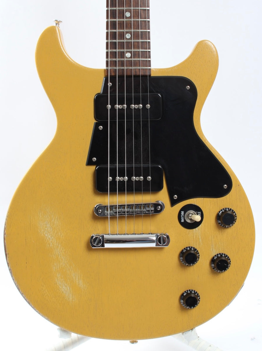 2003 Gibson Les Paul Special DC faded tv yellow – Yeahman's