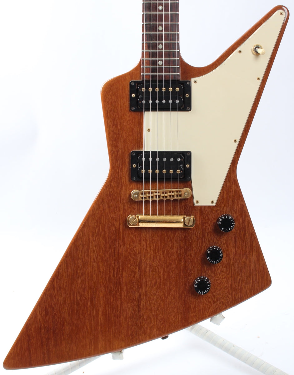 2000 Gibson Explorer Limited Edition natural – Yeahman's Vintage