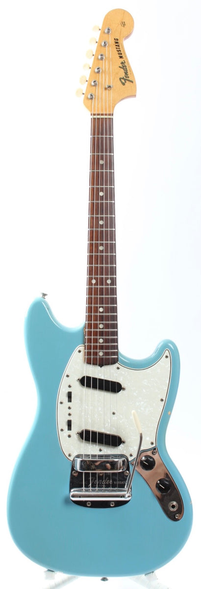 1965 Fender Mustang blue – Yeahman's Vintage & Used Guitars
