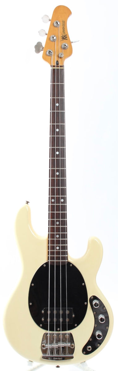 1983 Music Man Stingray Bass white – Yeahman's Vintage & Used Guitars
