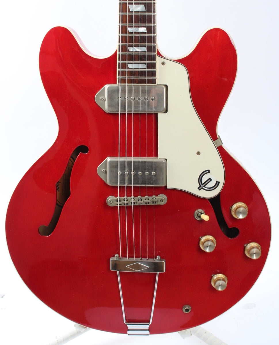 1996 Epiphone Casino cherry red – Yeahman's Vintage & Used Guitars