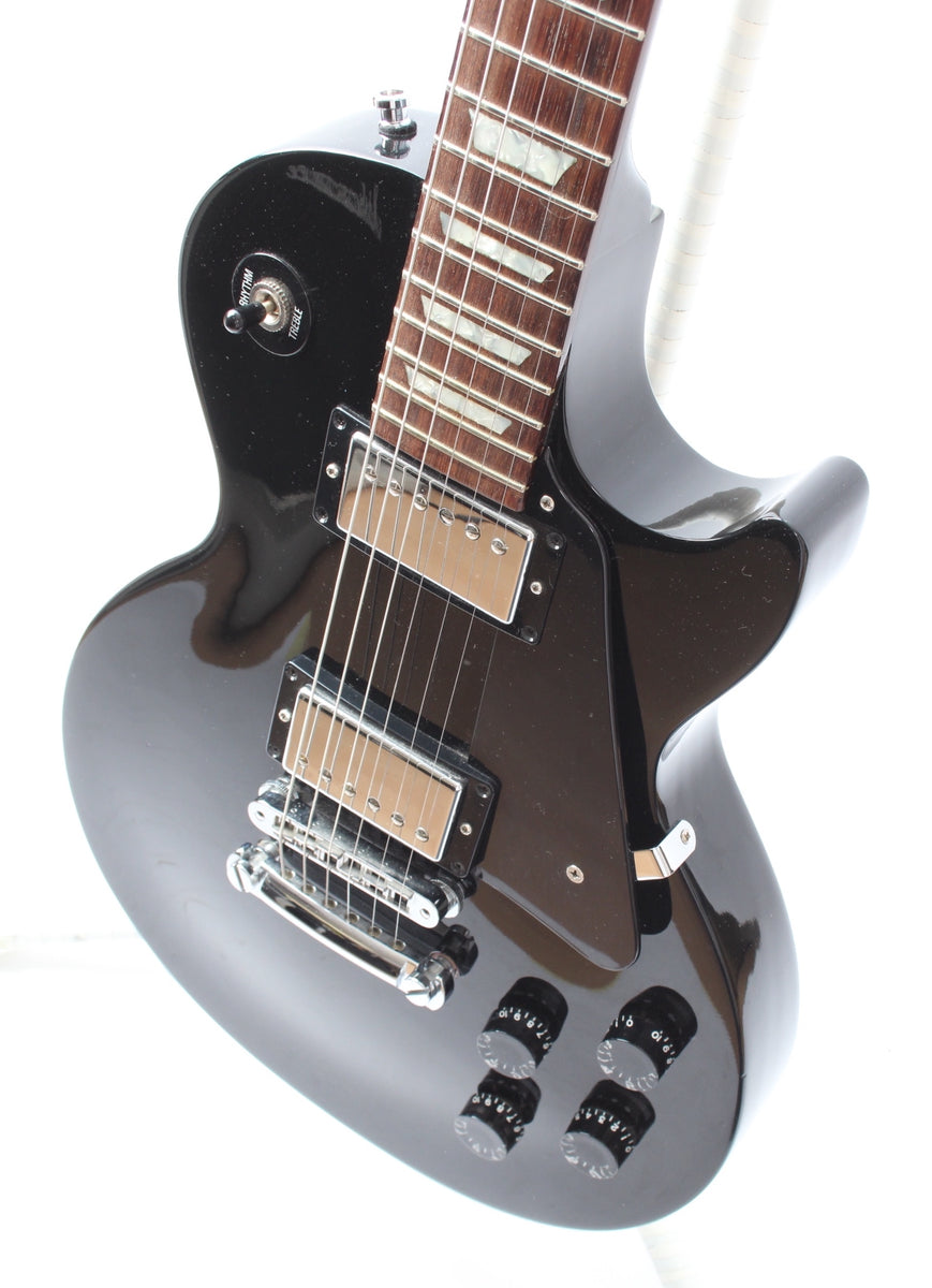 ギター Gibson USA Les Paul Studio Ebony 2004 Gibson Les Paul Studio ebony – Yeahman's Vintage & Used