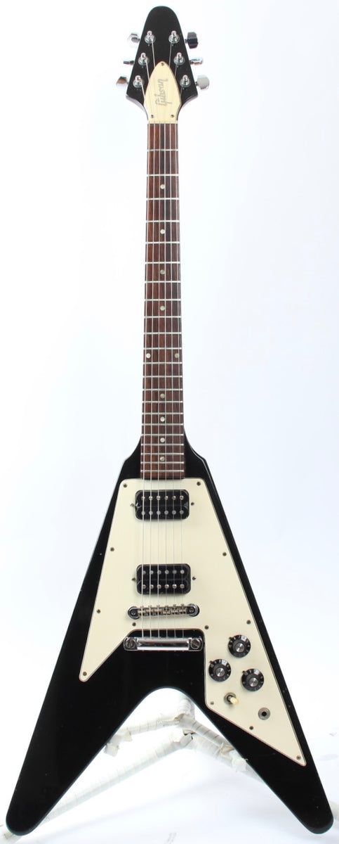 1976 Gibson Flying V Limited Edition ebony – Yeahman's Vintage