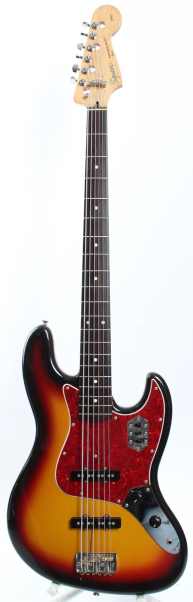1992 Squier Precision Jazz Bass VI sunburst – Yeahman's Vintage