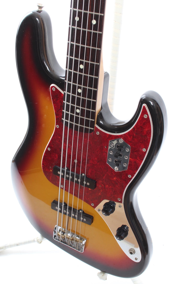 1992 Squier Precision Jazz Bass VI sunburst – Yeahman's