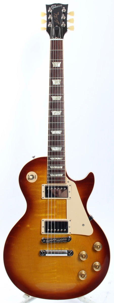 2012 Gibson Les Paul Traditional Plus iced tea burst – Yeahman's