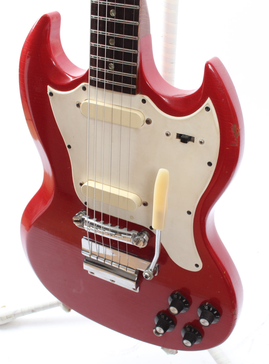 1967 Gibson SG Melody Maker Double fire engine red – Yeahman's