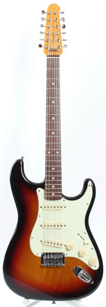 2004 Fender Stratocaster XII 12-string sunburst – Yeahman's