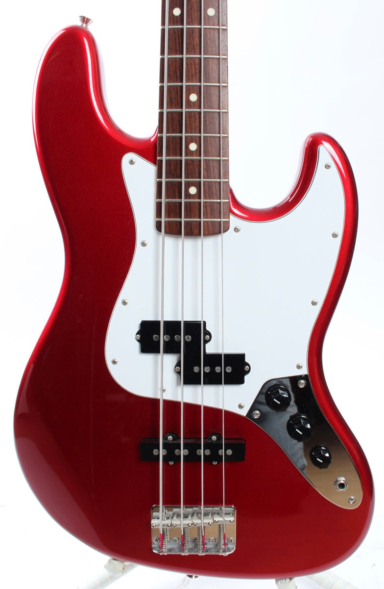 Fender Japan Jazz Bass 1994年製 1994 Fender Jazz Bass PJ candy apple red – Yeahman's Vintage