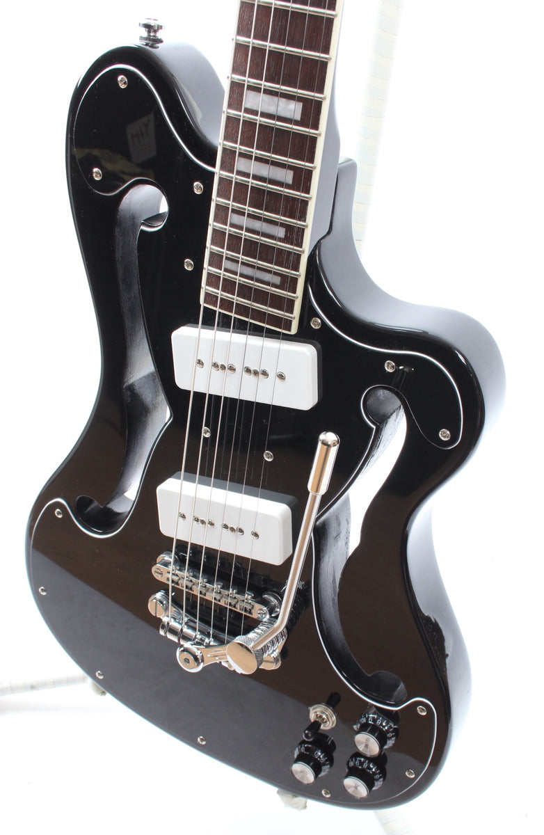 2023 Eastwood EEG Deerhoof Signature DLX black – Yeahman's Vintage