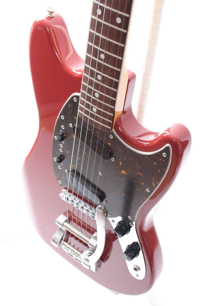 2012 Fender Mustang 65 Reissue Bigsby dakota red – Yeahman's