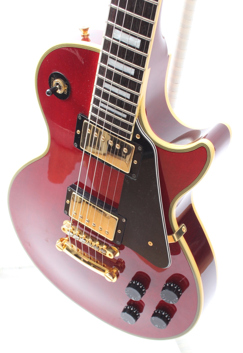 2001 Epiphone Les Paul Custom LPC-80 wine red – Yeahman's