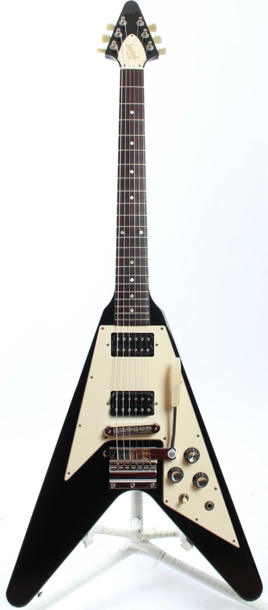 2005 Gibson Flying V 67 Reissue Maestro Vibrola ebony – Yeahman's