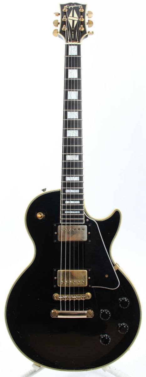 1998 Epiphone Les Paul Custom 57 Reissue LPC-90 ebony – Yeahman's