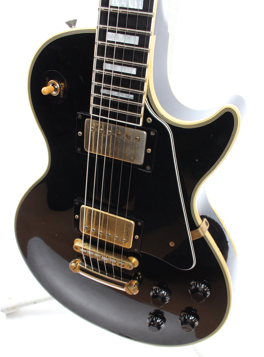 1998 Epiphone Les Paul Custom 57 Reissue LPC-90 ebony – Yeahman's
