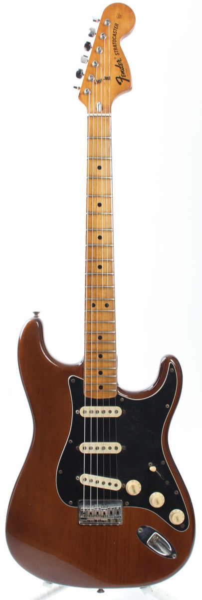 1974 Fender Stratocaster Hardtail mocha brown – Yeahman's Vintage