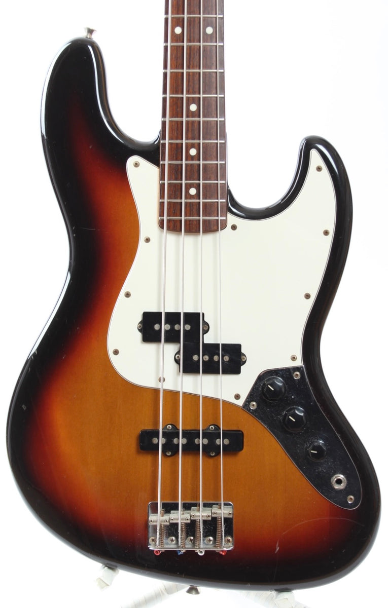 1995 Fender Jazz Bass PJ JP sunburst – Yeahman's Vintage & Used