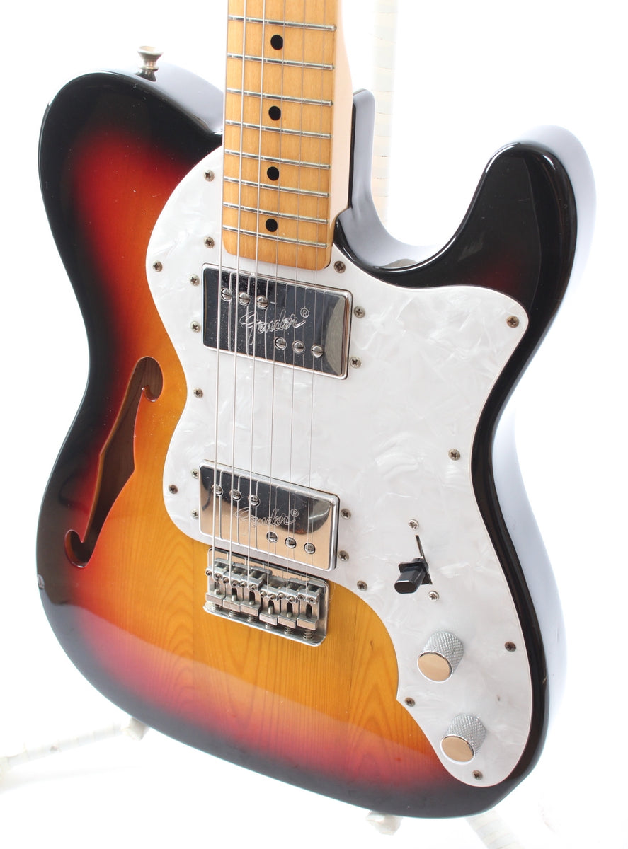 1994 Fender Telecaster Thinline 72 Reissue sunburst – Yeahman's