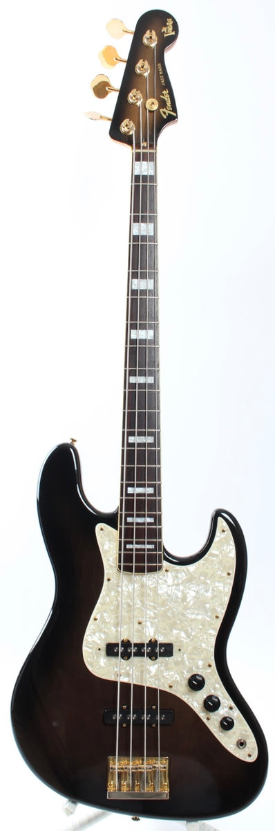 1996 Fender Jazz Bass The Ventures black burst – Yeahman's Vintage