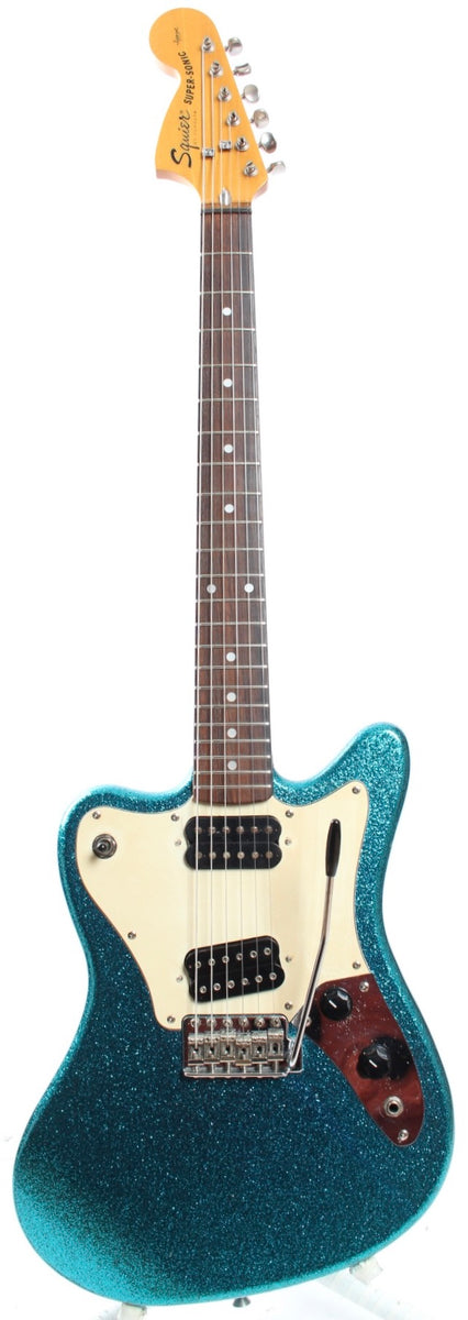 1996 Squier Super-Sonic blue sparkle – Yeahman's Vintage & Used