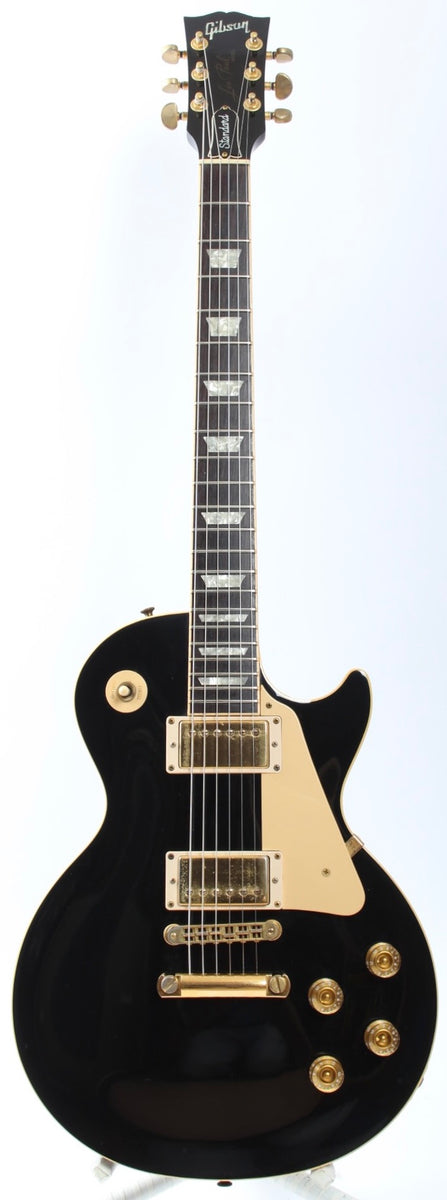 1998 Gibson Les Paul Standard gold hardware ebony – Yeahman's